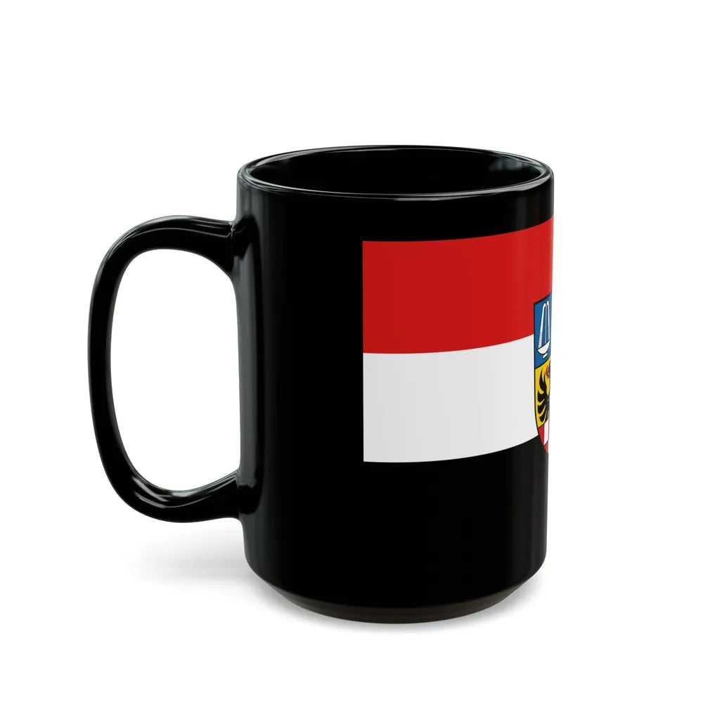 Flag of Bad Kissingen Germany - Black Coffee Mug-Go Mug Yourself