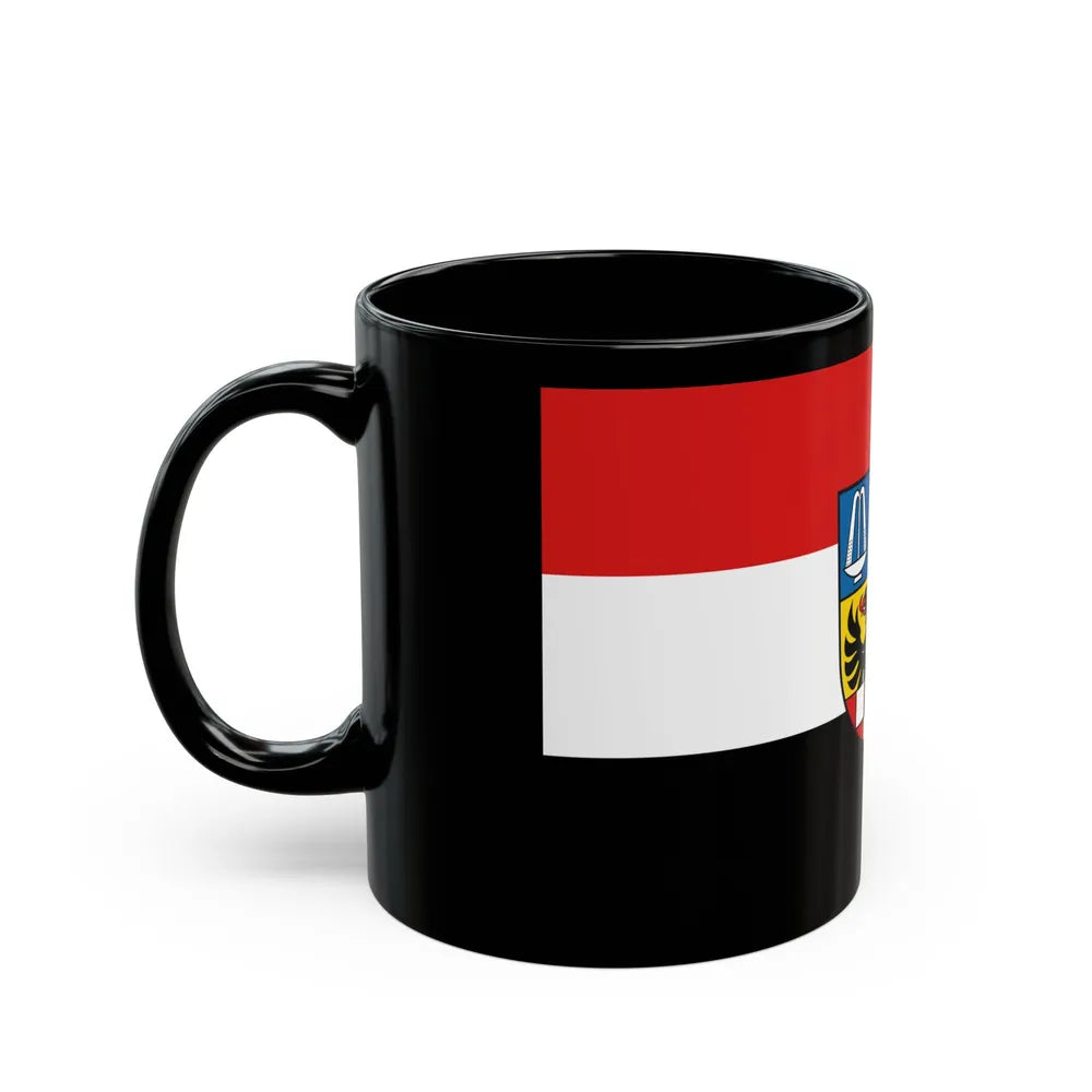 Flag of Bad Kissingen Germany - Black Coffee Mug-Go Mug Yourself