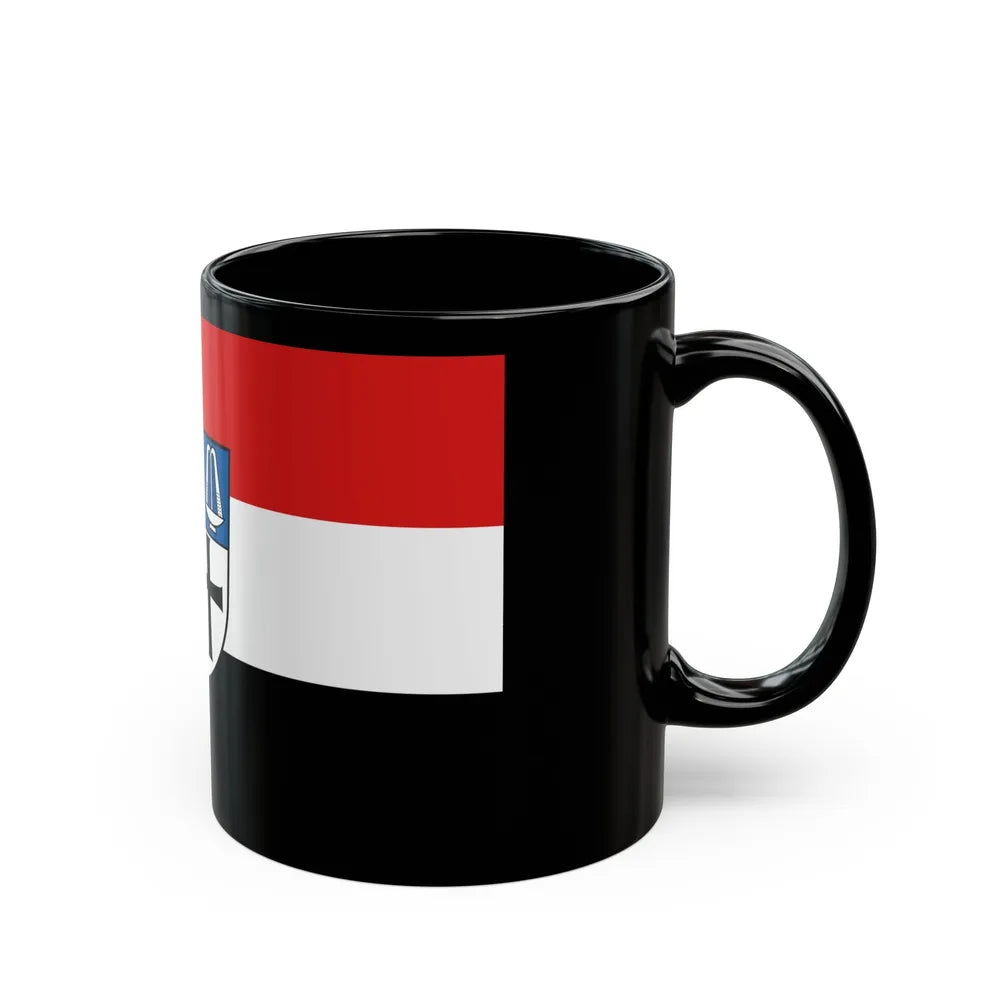 Flag of Bad Kissingen Germany - Black Coffee Mug-Go Mug Yourself