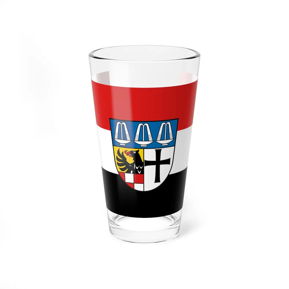 Flag of Bad Kissingen Germany - Pint Glass 16oz-16oz-Go Mug Yourself