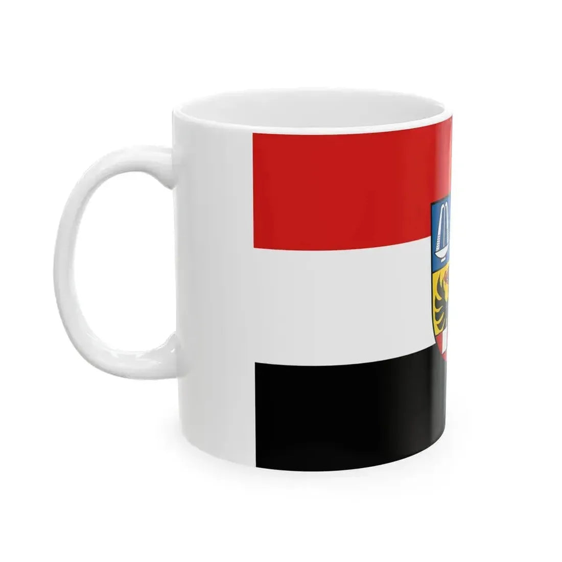 Flag of Bad Kissingen Germany - White Coffee Mug - Go Mug Yourself