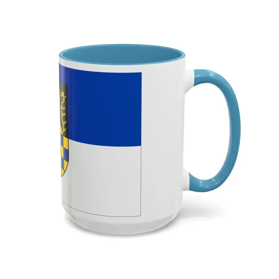 Flag of Bad Kreuznach Germany - Accent Coffee Mug - Go Mug Yourself