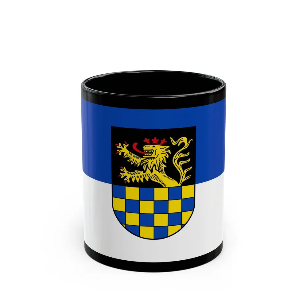 Flag of Bad Kreuznach Germany - Black Coffee Mug-11oz-Go Mug Yourself