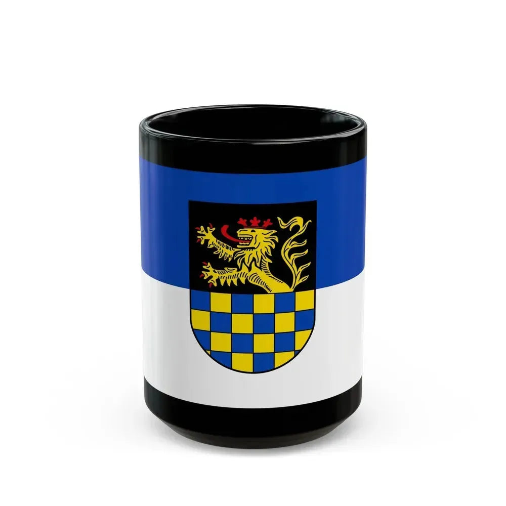 Flag of Bad Kreuznach Germany - Black Coffee Mug 15oz - Go Mug Yourself