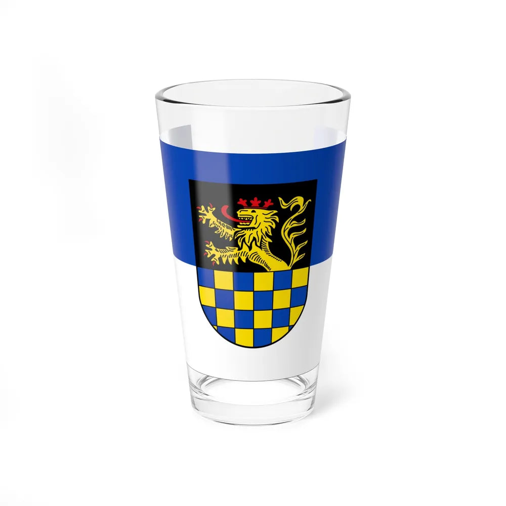 Flag of Bad Kreuznach Germany - Pint Glass 16oz-16oz-Go Mug Yourself