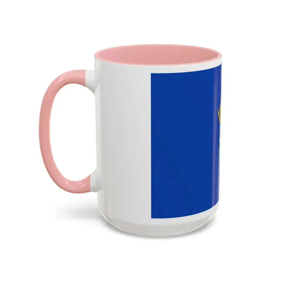 Flag of Badajoz Spain - Accent Coffee Mug - Go Mug Yourself
