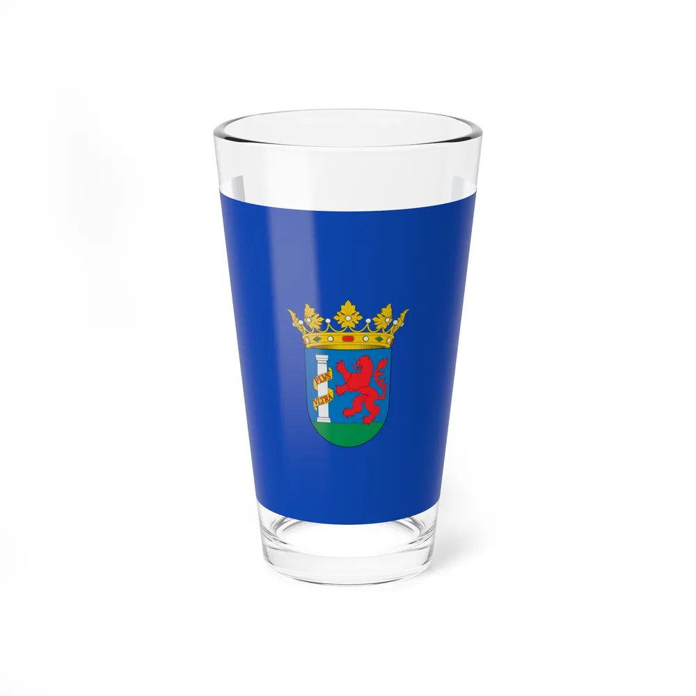 Flag of Badajoz Spain - Pint Glass 16oz-16oz-Go Mug Yourself