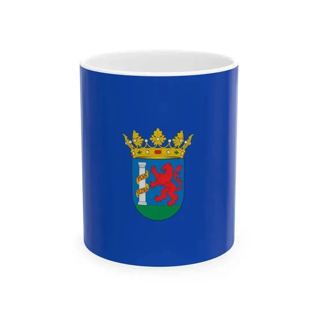 Flag of Badajoz Spain - White Coffee Mug 11oz - Go Mug Yourself