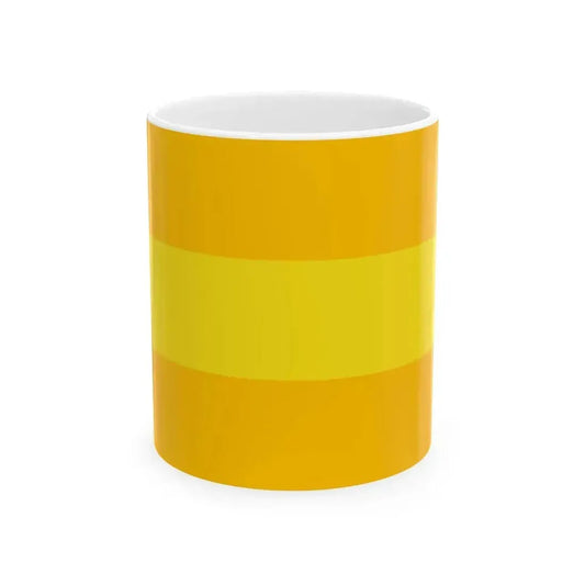 Flag of Baden 1848 (Germany) White Coffee Mug 11oz - Go Mug Yourself