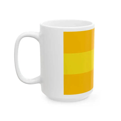 Flag of Baden 1848 (Germany) White Coffee Mug - Go Mug Yourself