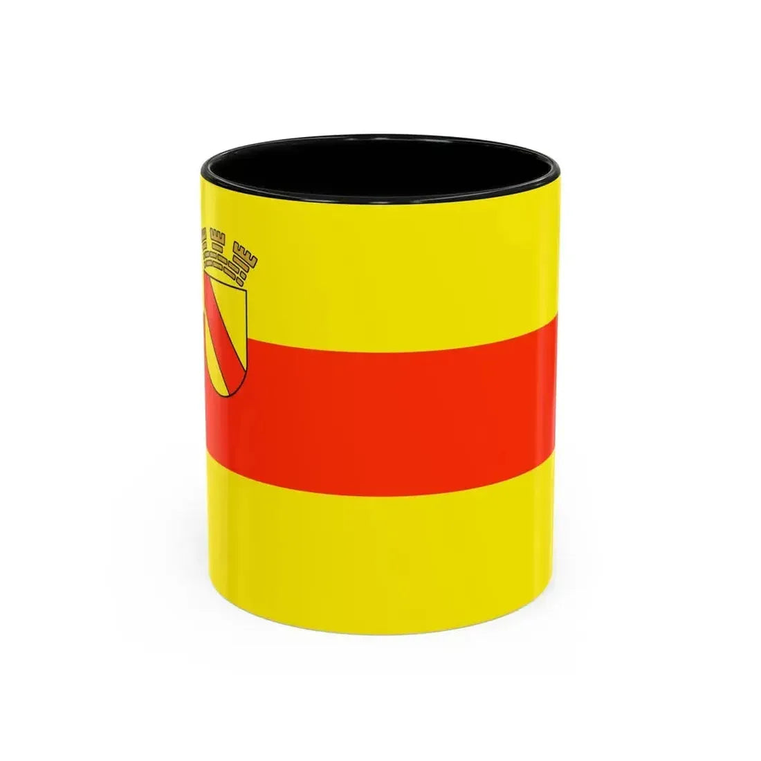 Flag of Baden Baden Germany - Accent Coffee Mug 11oz Black - Go Mug Yourself