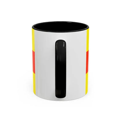 Flag of Baden Baden Germany - Accent Coffee Mug - Go Mug Yourself