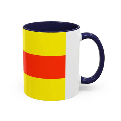 Flag of Baden Baden Germany - Accent Coffee Mug - Go Mug Yourself