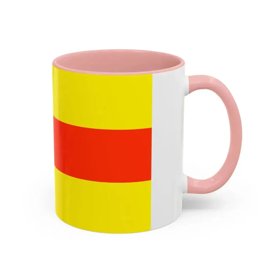 Flag of Baden Baden Germany - Accent Coffee Mug - Go Mug Yourself