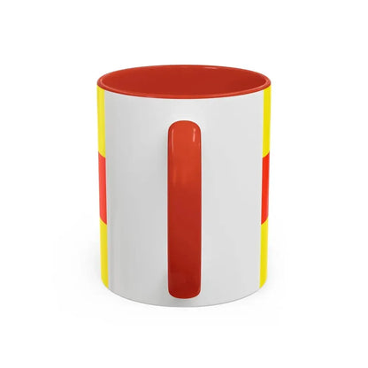 Flag of Baden Baden Germany - Accent Coffee Mug - Go Mug Yourself