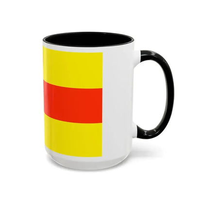 Flag of Baden Baden Germany - Accent Coffee Mug - Go Mug Yourself