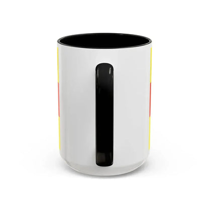 Flag of Baden Baden Germany - Accent Coffee Mug - Go Mug Yourself