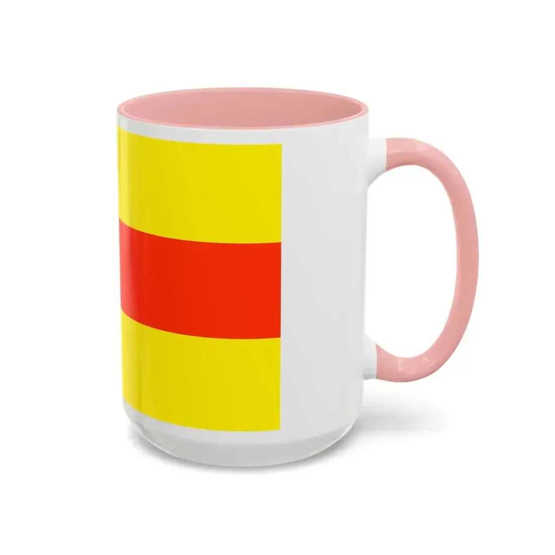 Flag of Baden Baden Germany - Accent Coffee Mug - Go Mug Yourself