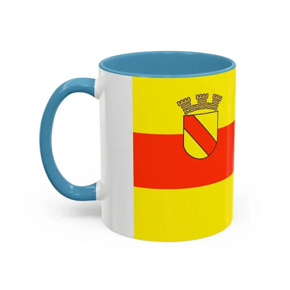 Flag of Baden Baden Germany - Accent Coffee Mug - Go Mug Yourself