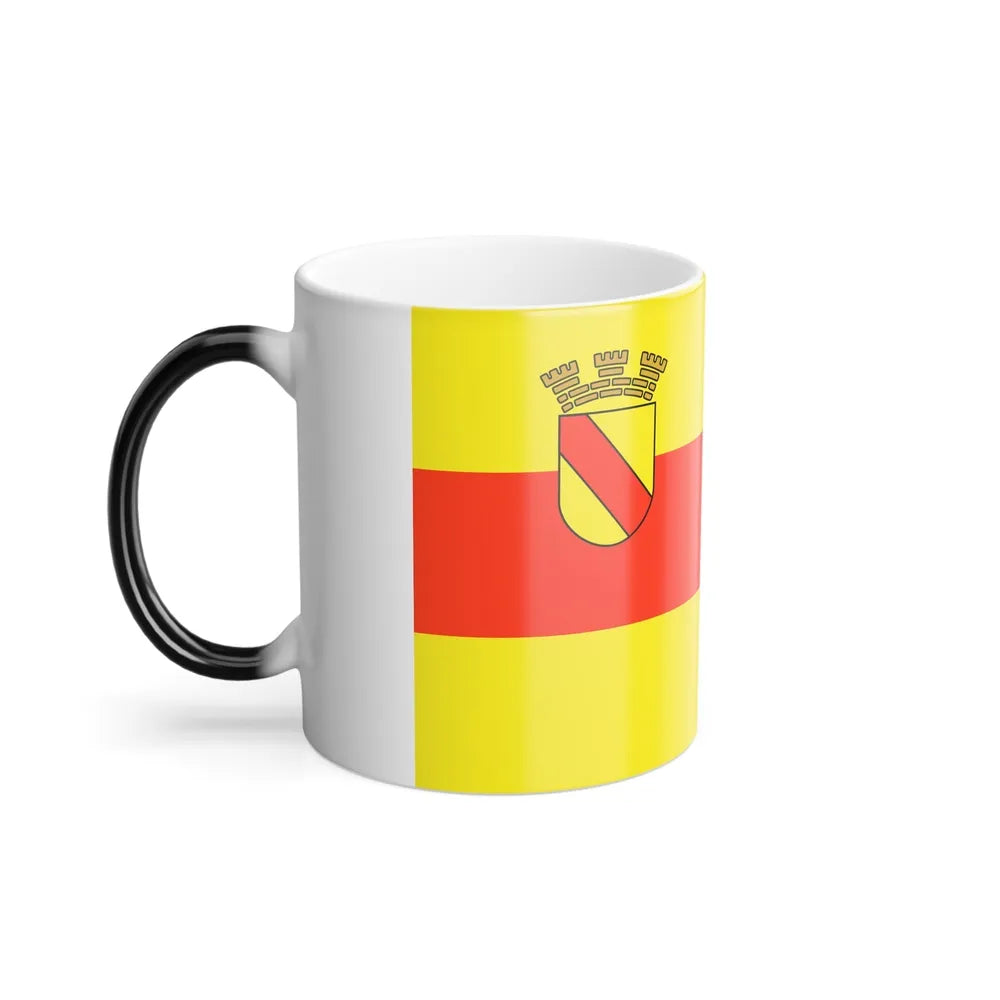 Flag of Baden Baden Germany - Color Changing Mug 11oz-Go Mug Yourself