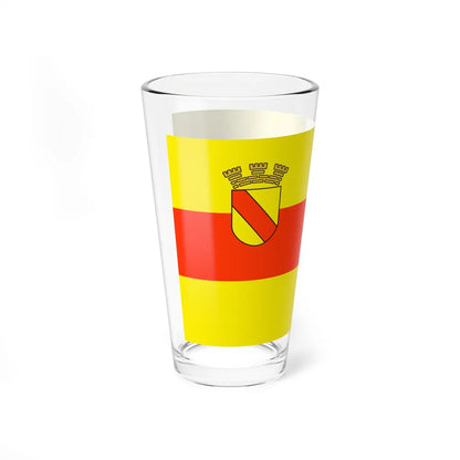 Flag of Baden Baden Germany - Pint Glass 16oz-Go Mug Yourself