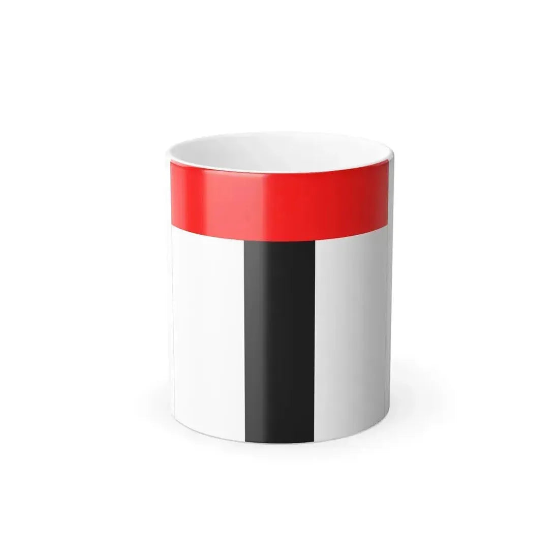 Flag of Baden Switzerland - Color Changing Coffee Mug 11oz - Go Mug Yourself
