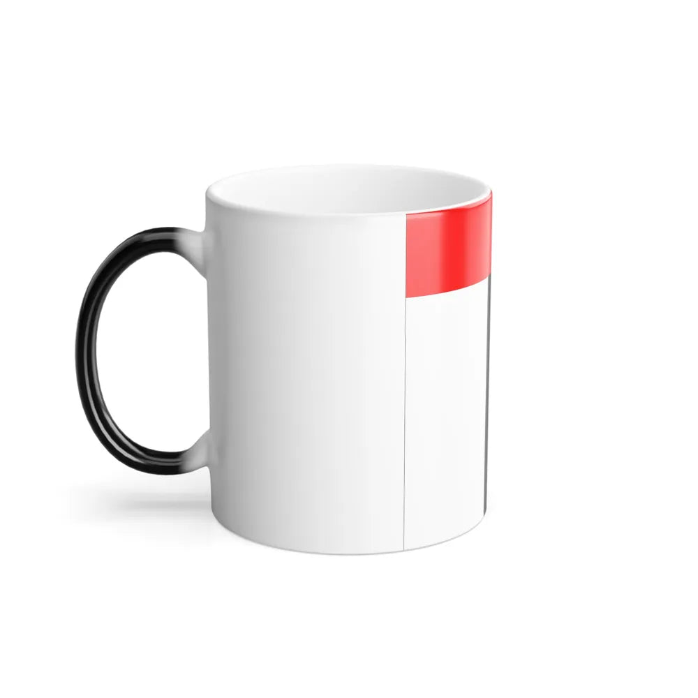 Flag of Baden Switzerland - Color Changing Coffee Mug-Go Mug Yourself