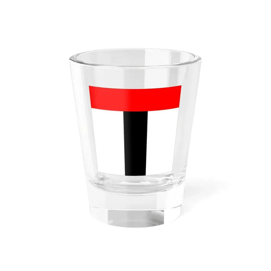 Flag of Baden Switzerland - Shot Glass 1.5oz 1.5oz - Go Mug Yourself