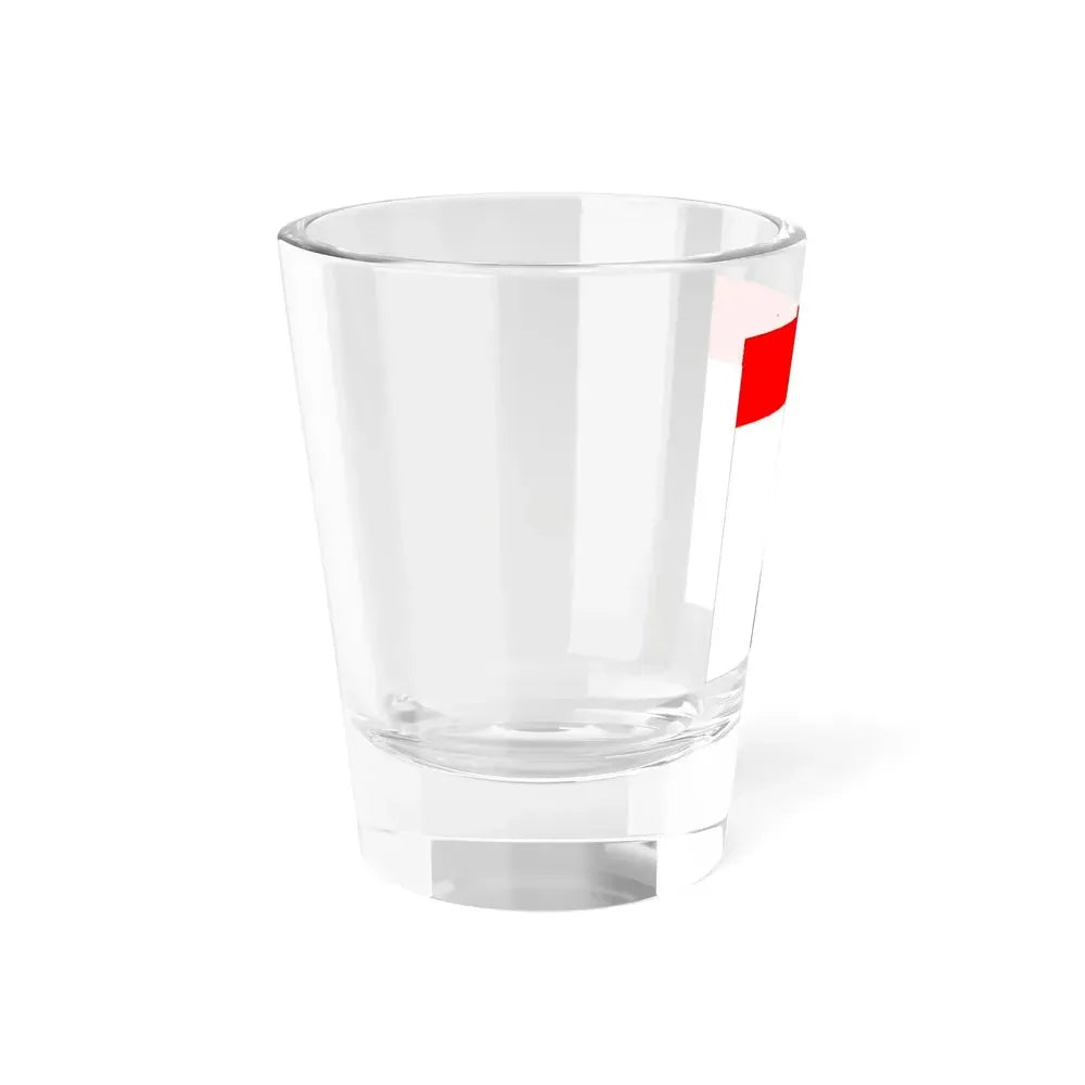 Flag of Baden Switzerland - Shot Glass 1.5oz - Go Mug Yourself