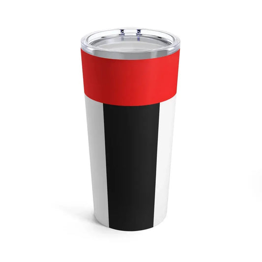 Flag of Baden Switzerland - Tumbler 20oz 20oz - Go Mug Yourself