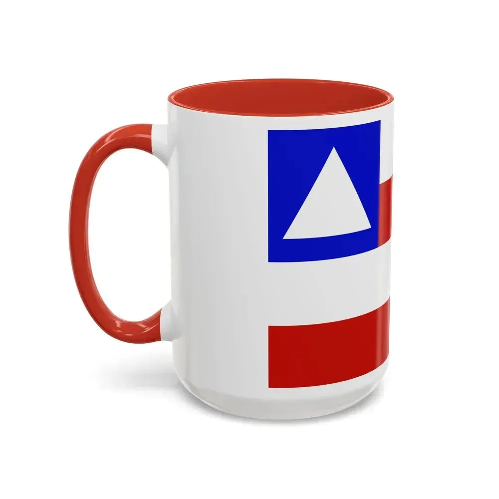 Flag of Bahia Brazil - Accent Coffee Mug - Go Mug Yourself
