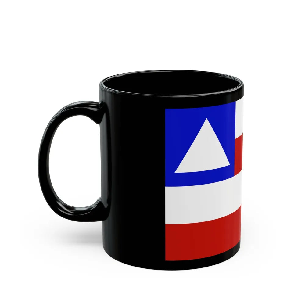 Flag of Bahia Brazil - Black Coffee Mug-Go Mug Yourself