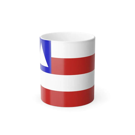 Flag of Bahia Brazil - Color Changing Coffee Mug 11oz - Go Mug Yourself