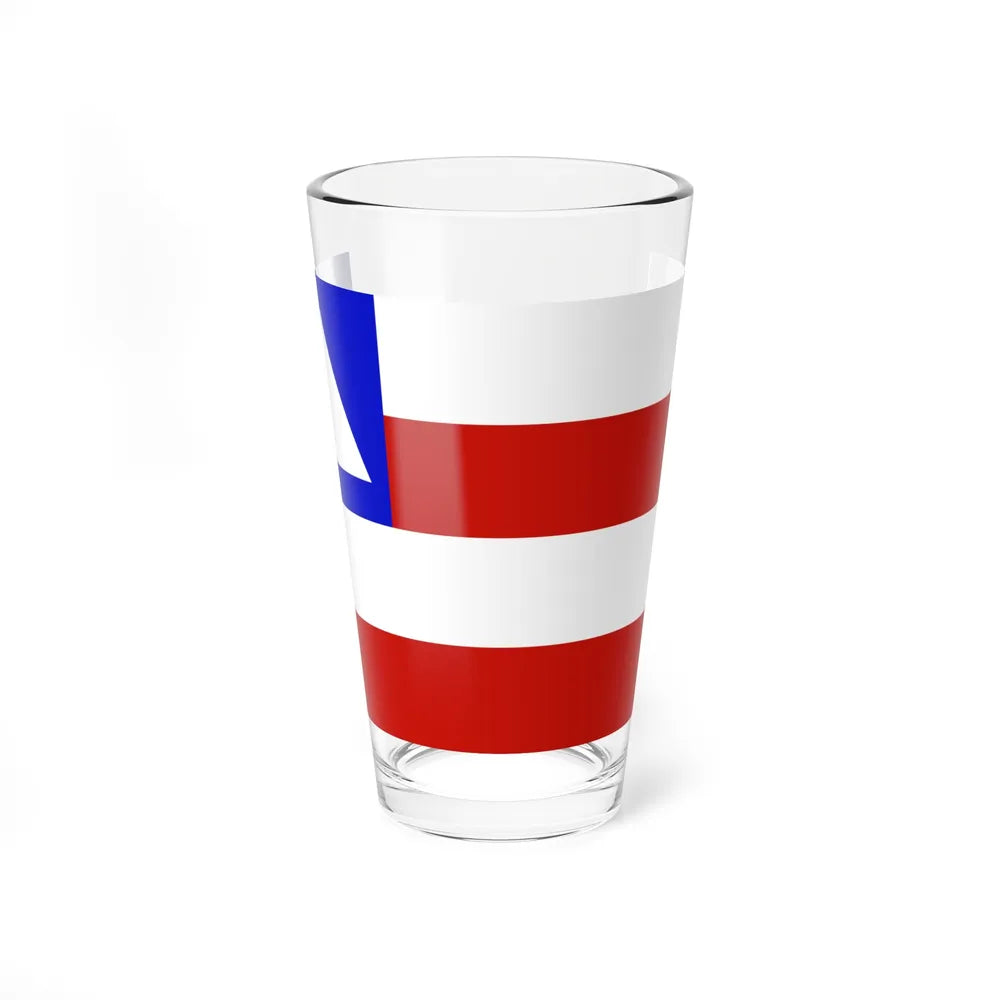 Flag of Bahia Brazil - Pint Glass 16oz-16oz-Go Mug Yourself