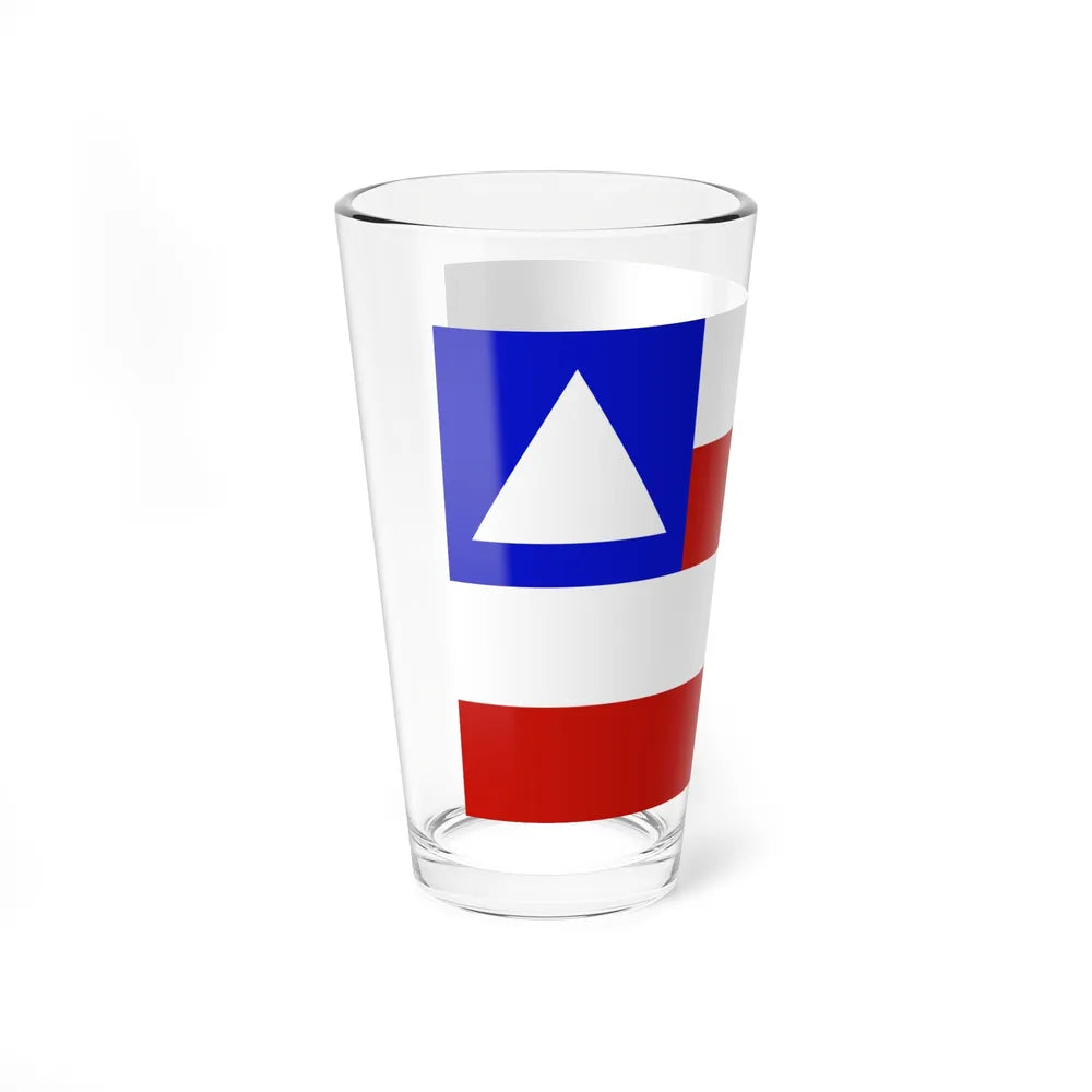 Flag of Bahia Brazil - Pint Glass 16oz-Go Mug Yourself