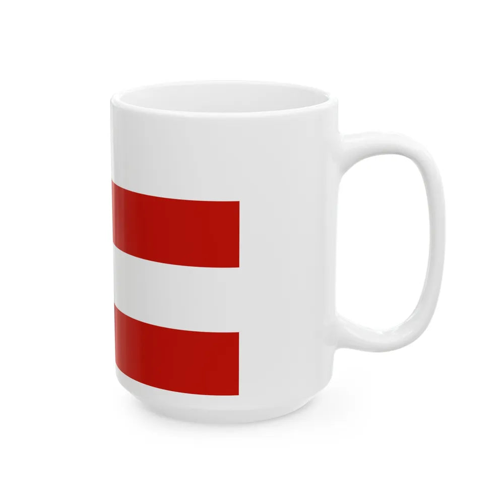 Flag of Bahia Brazil - White Coffee Mug-Go Mug Yourself