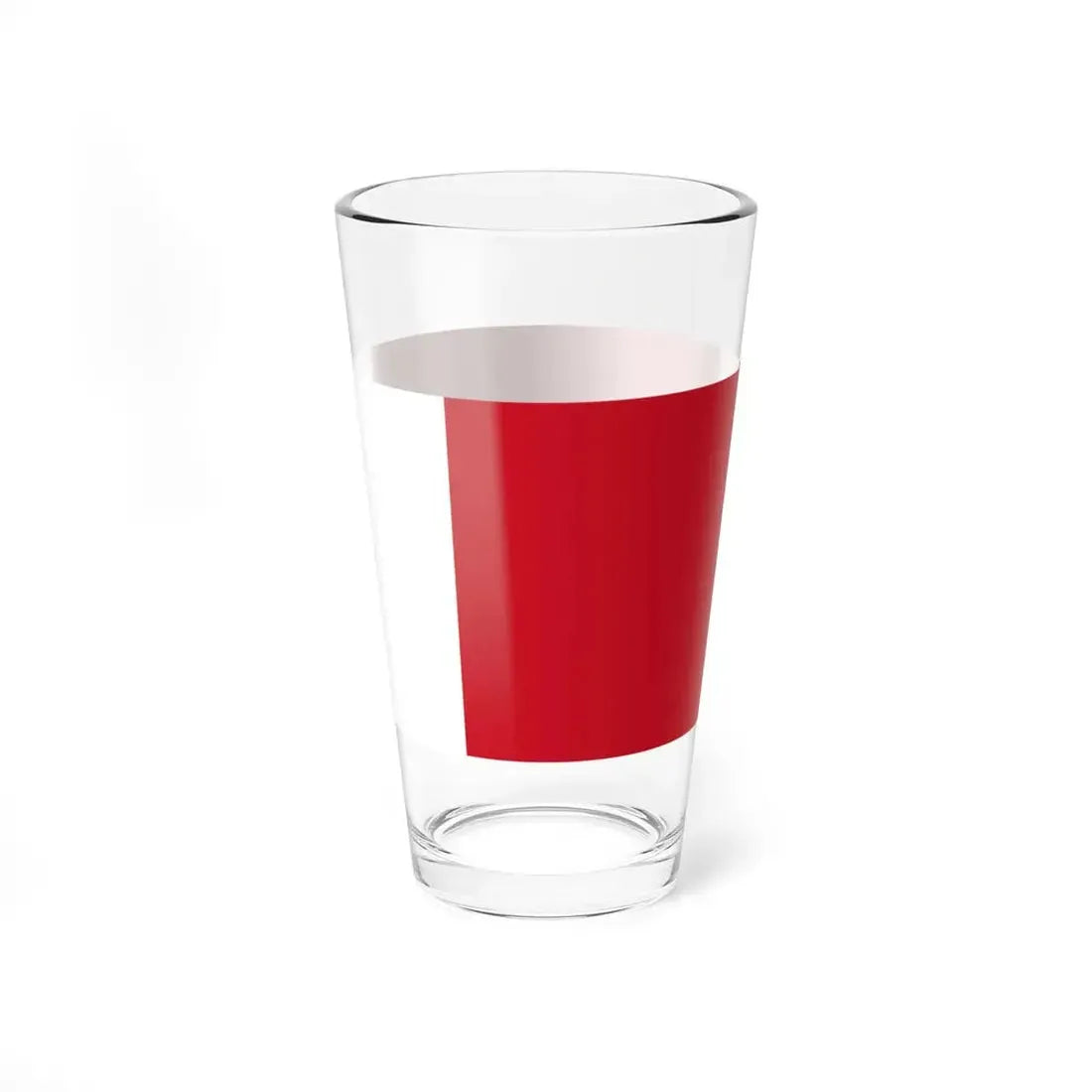 Flag of Bahrain 1820-1932 (Bahrain) Pint Glass 16oz - Go Mug Yourself