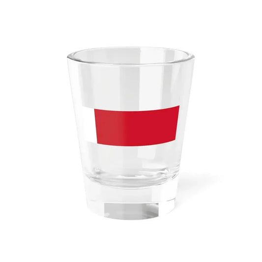 Flag of Bahrain 1820-1932 (Bahrain) Shot Glass 1.5oz 1.5oz - Go Mug Yourself