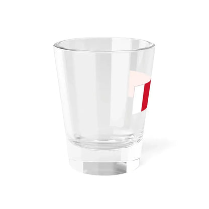 Flag of Bahrain 1820-1932 (Bahrain) Shot Glass 1.5oz - Go Mug Yourself