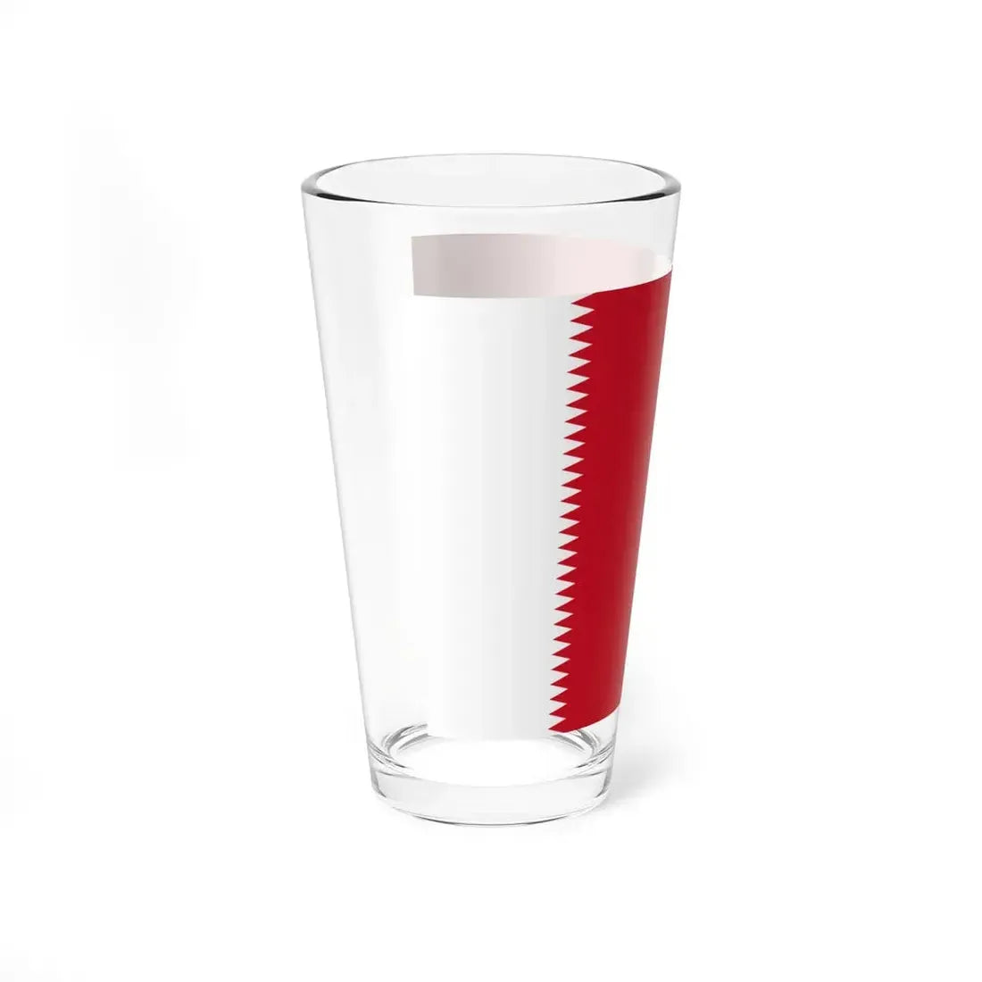 Flag of Bahrain 1932-1972 (Bahrain) Pint Glass 16oz - Go Mug Yourself