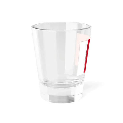 Flag of Bahrain 1932-1972 (Bahrain) Shot Glass 1.5oz - Go Mug Yourself