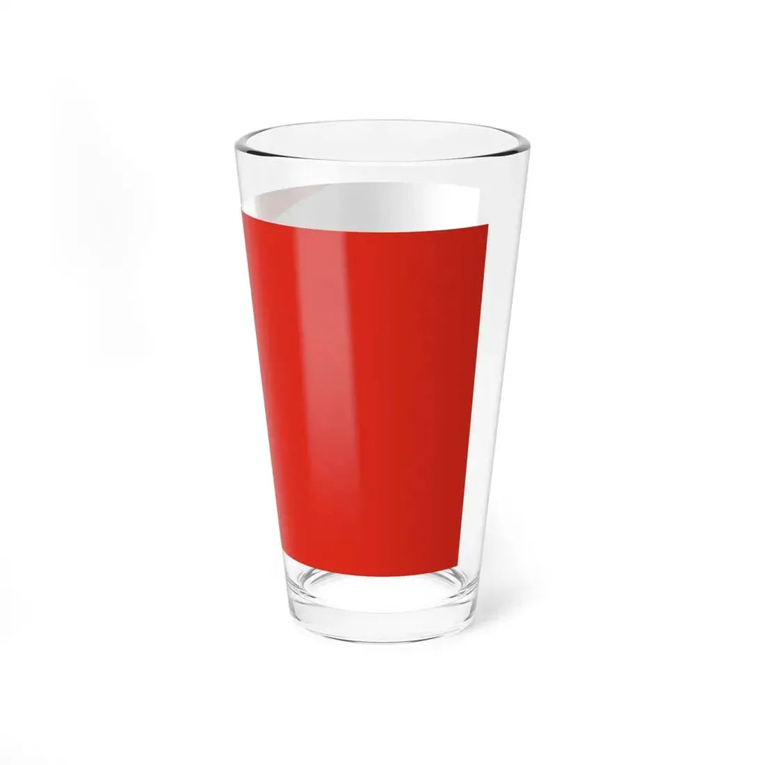 Flag of Bahrain (Bahrain) Pint Glass 16oz - Go Mug Yourself