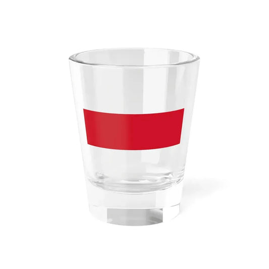 Flag of Bahrain before 1820 (Bahrain) Shot Glass 1.5oz 1.5oz - Go Mug Yourself