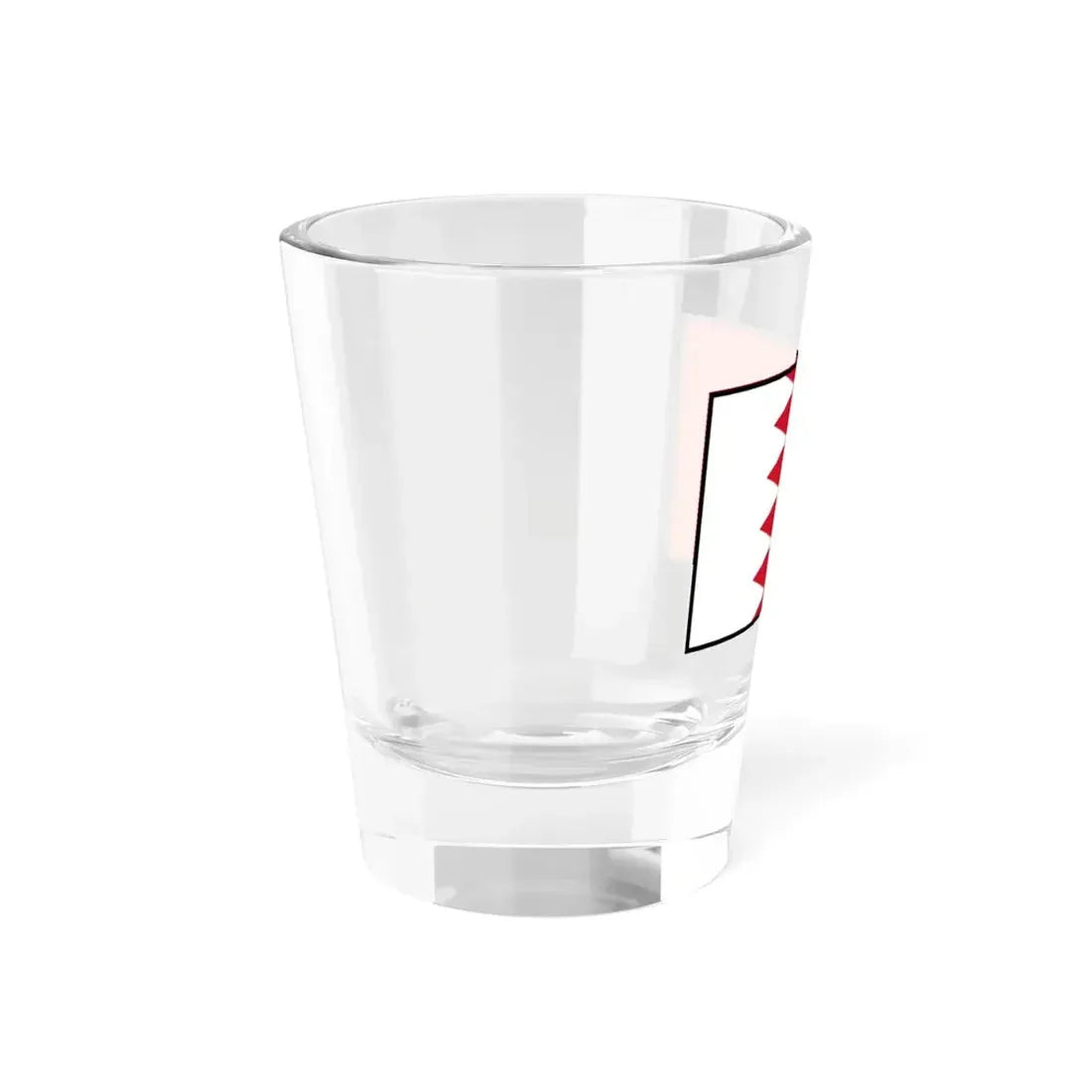 Flag of Bahrain bordered (Bahrain) Shot Glass 1.5oz - Go Mug Yourself