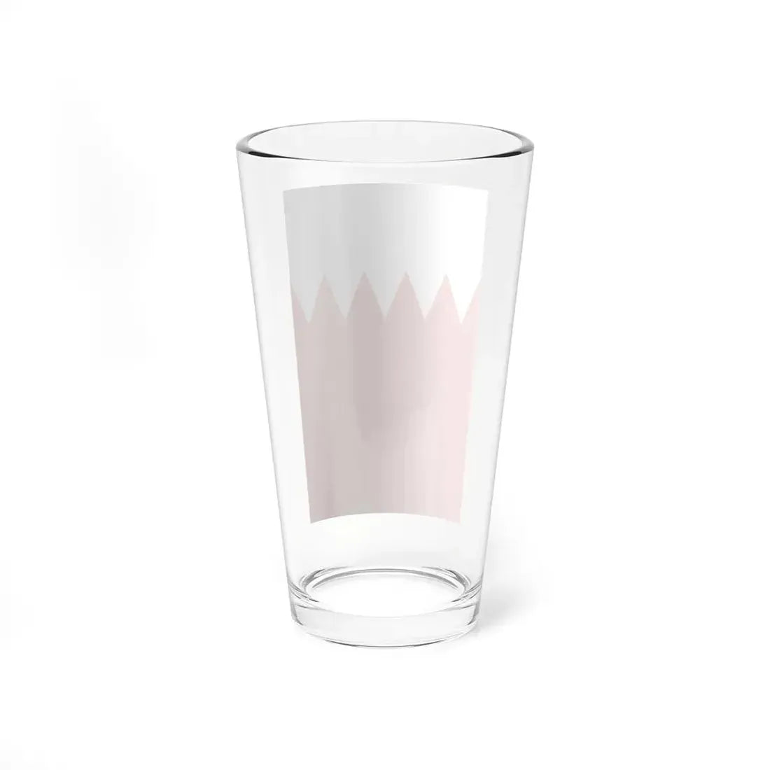Flag of Bahrain vertical (Bahrain) Pint Glass 16oz - Go Mug Yourself