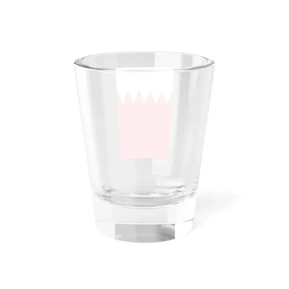 Flag of Bahrain vertical (Bahrain) Shot Glass 1.5oz - Go Mug Yourself