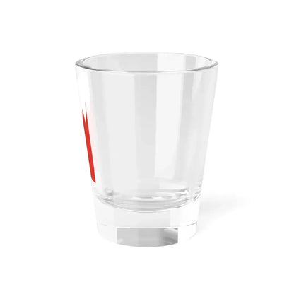 Flag of Bahrain vertical (Bahrain) Shot Glass 1.5oz - Go Mug Yourself