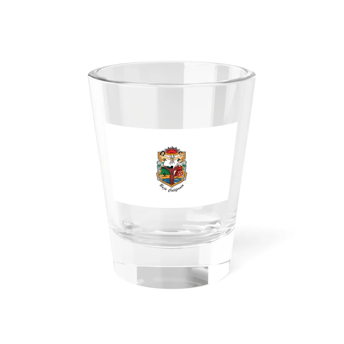 Flag of Baja California (Mexico) Shot Glass 1.5oz 1.5oz - Go Mug Yourself