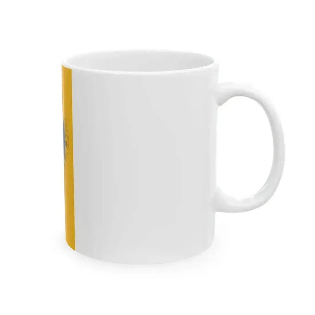 Flag of Baja (Hungary) White Coffee Mug - Go Mug Yourself