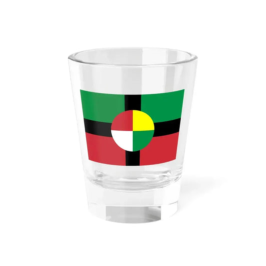 Flag of BAJARAKA (Vietnam) Shot Glass 1.5oz 1.5oz - Go Mug Yourself